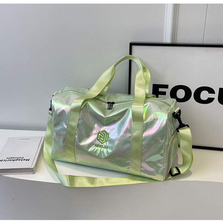 Metallic Fitness Duffel