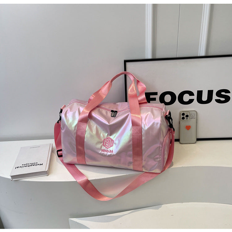 Metallic Fitness Duffel