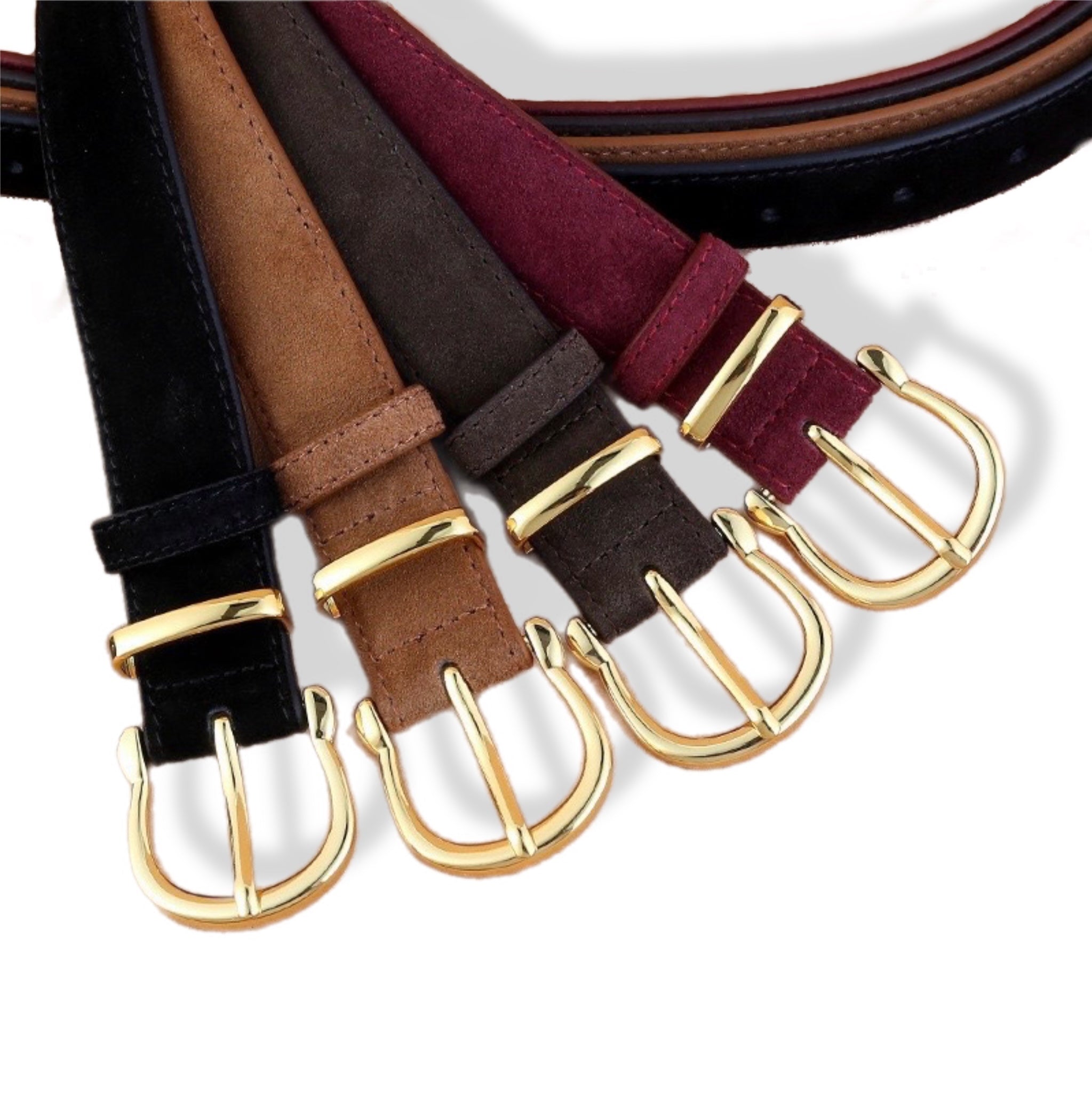 Suede Leather Belt