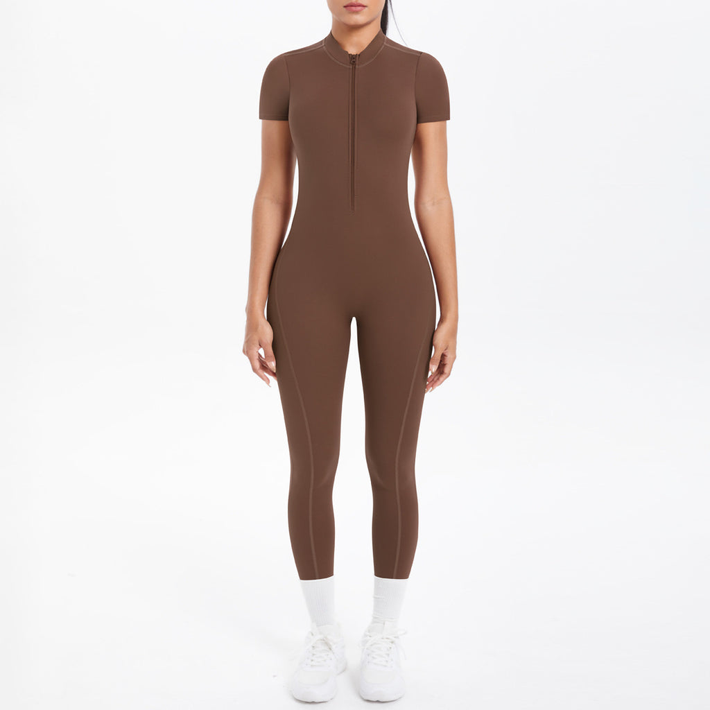 Tight Fit Backless Jumpsuit