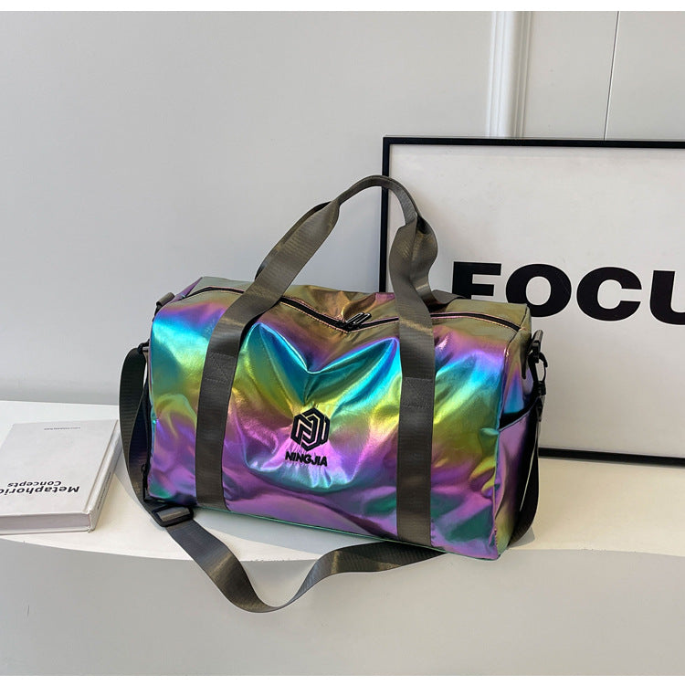 Metallic Fitness Duffel