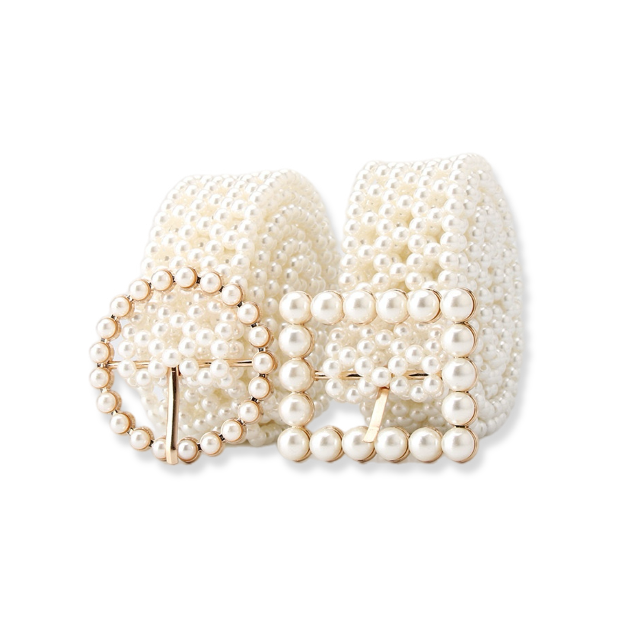 Beaded Pearl Waist Belt