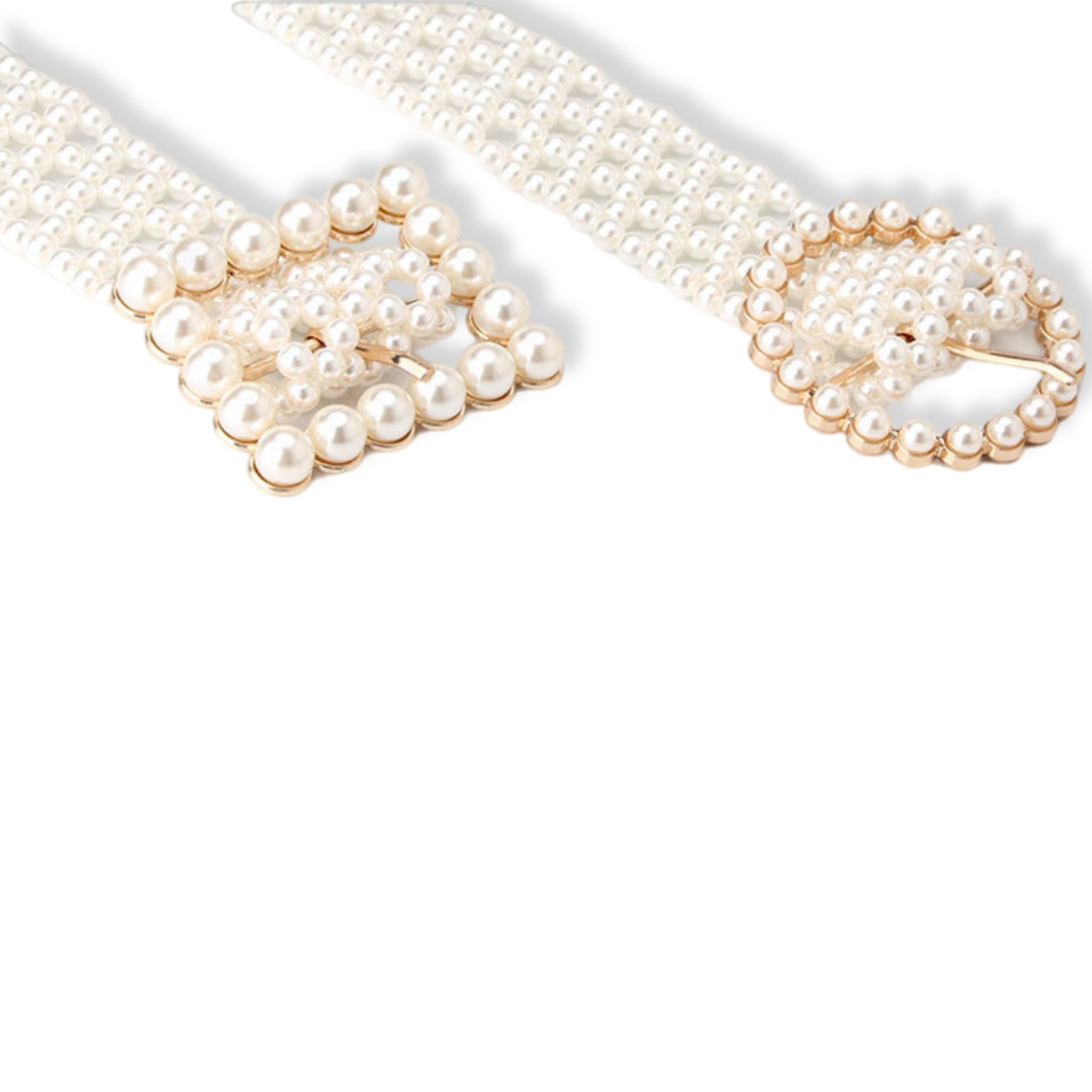 Beaded Pearl Waist Belt