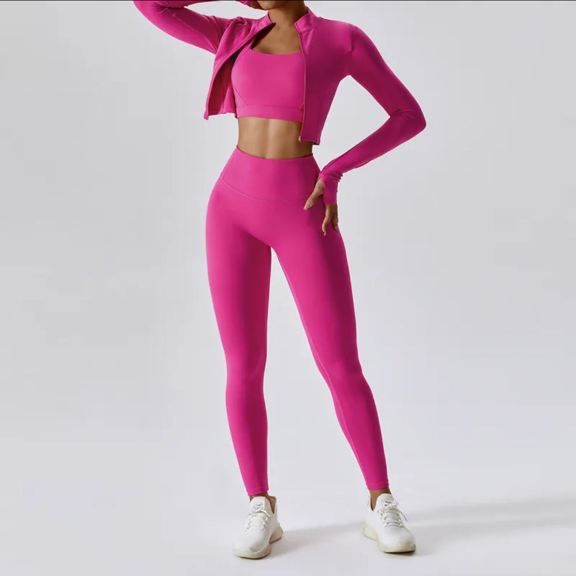 Fitted Sport Tracksuit Set