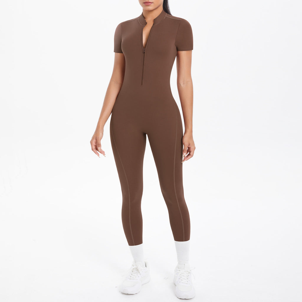 Tight Fit Backless Jumpsuit