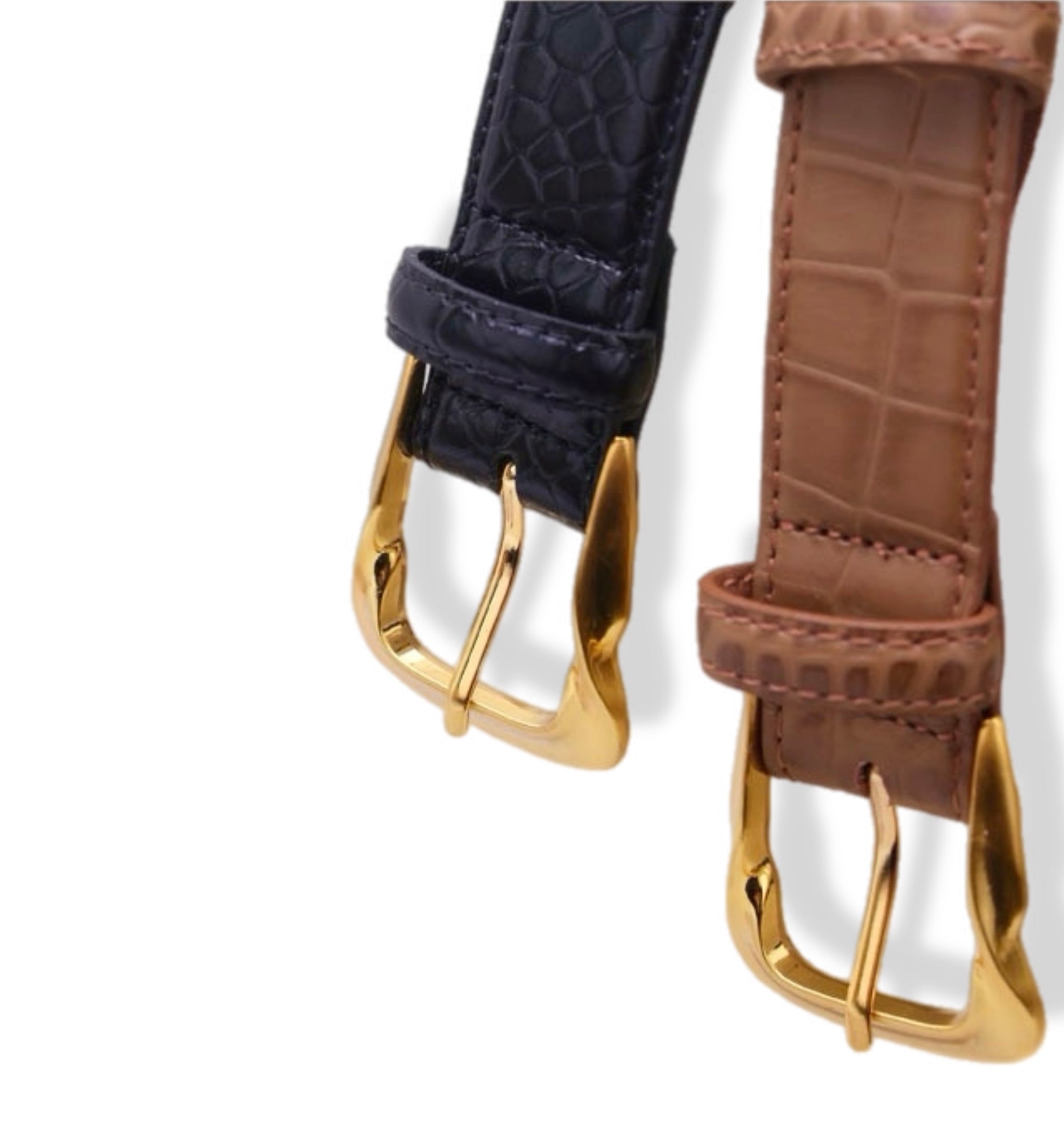 Crocodile Embossed Belt