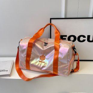 Metallic Fitness Duffel
