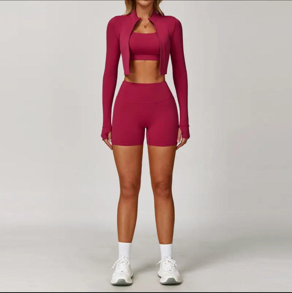 Fitted Sport Tracksuit Set