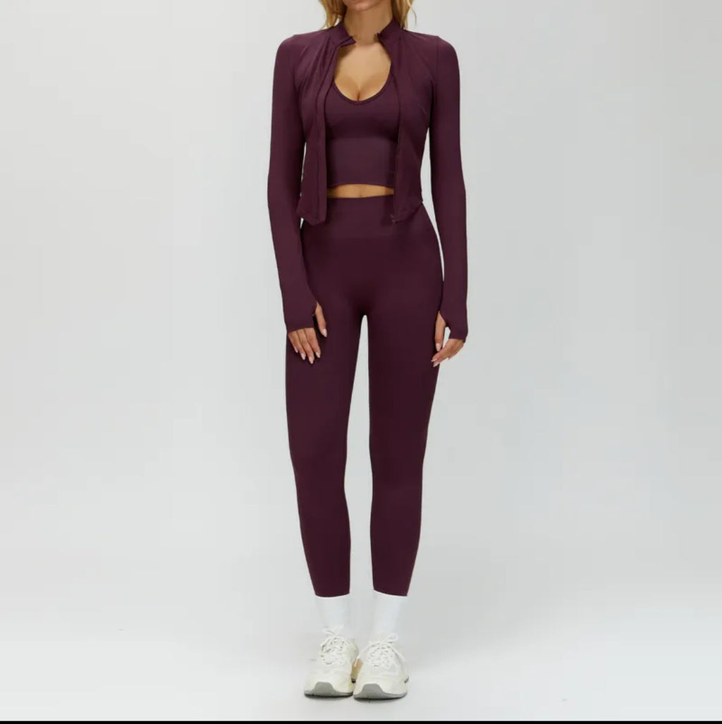 Seamless Fitness Yoga Set